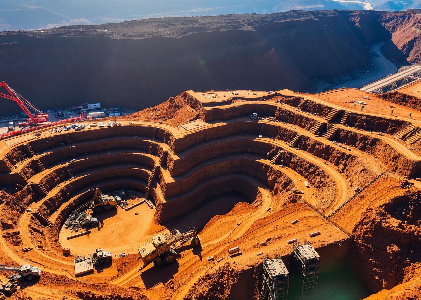 Owned gold mining operations in Africa